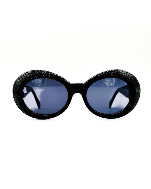 Gianni Versace MOD 418 vintage nineties sunglass black0