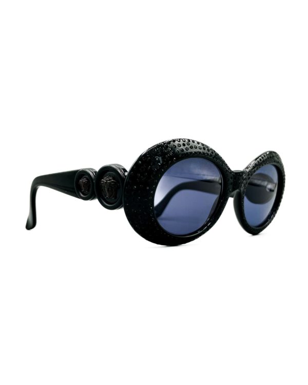 Gianni Versace MOD 418 vintage nineties sunglass black4