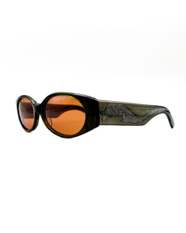 Jean Paul Gaultier 56 0021 dragon steampunk nineties sunglasses made in japan0