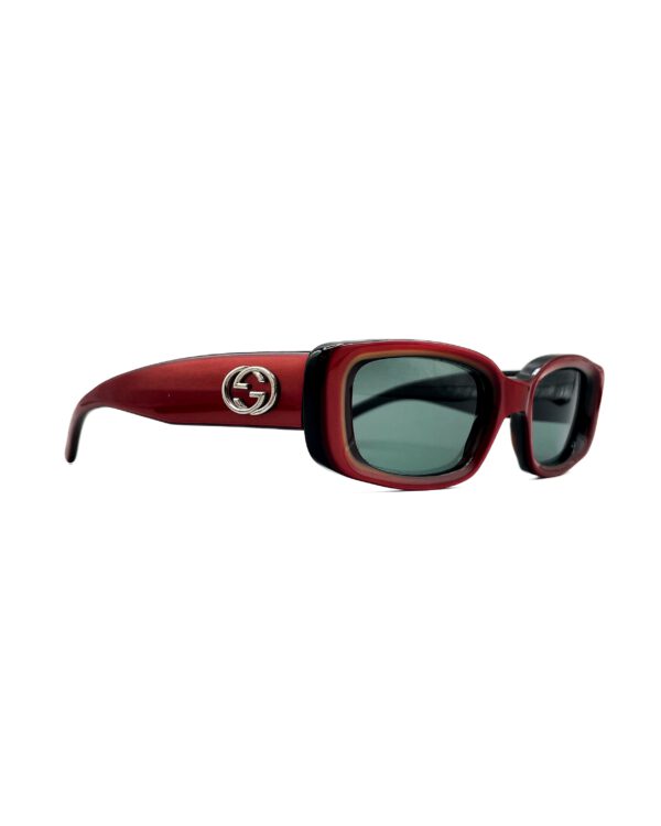 vintage gucci sunglasses luxury eyewear made in italy nineties gg 2409 red2