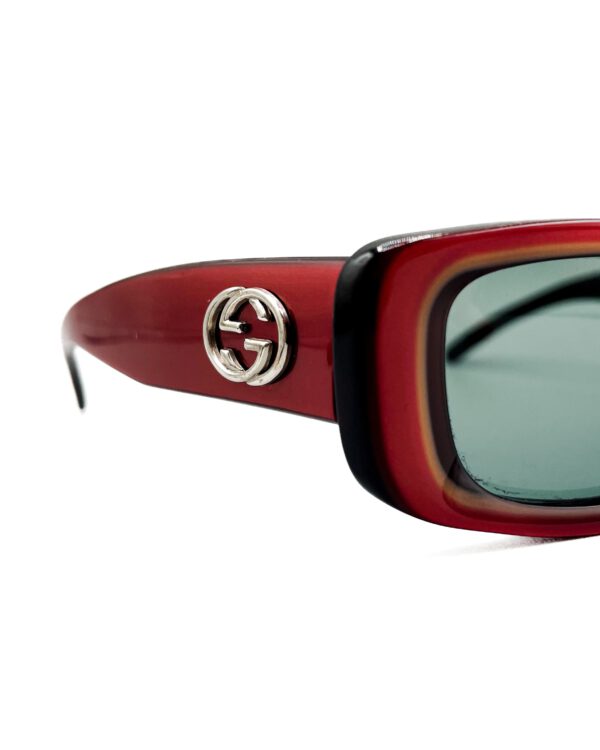 vintage gucci sunglasses luxury eyewear made in italy nineties gg 2409 red3