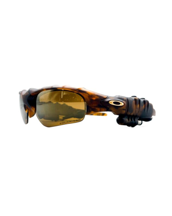 vintage oakley thump sunglasses eyewear made in italy 2039J 256 MB tortoise1