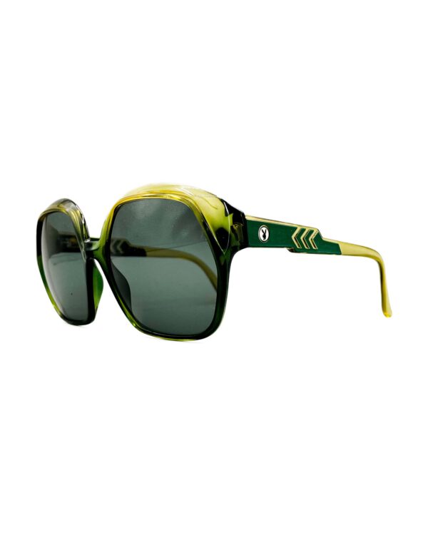 vintage playboy sunglasses green seventies 45030