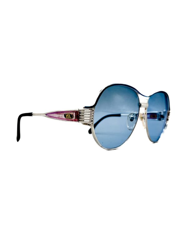 vintage yves saint laurent chrome 80s sunglasses made in japan 31 9612