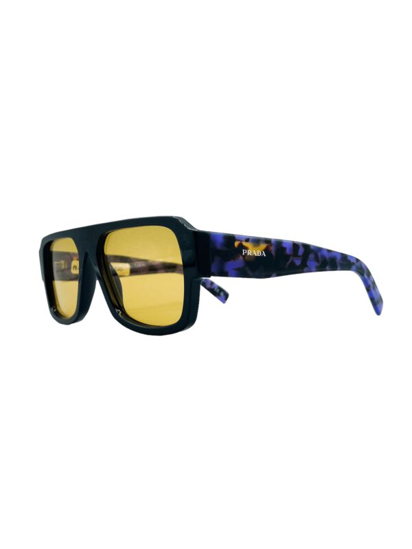 prada spr227 sunglasses purple frame tortoise yellow lenses1