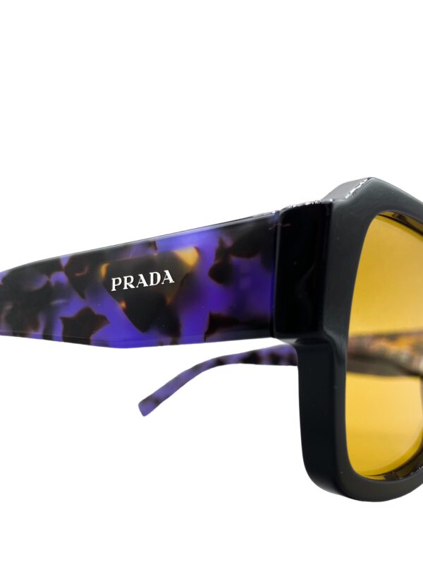 prada spr227 sunglasses purple frame tortoise yellow lenses3