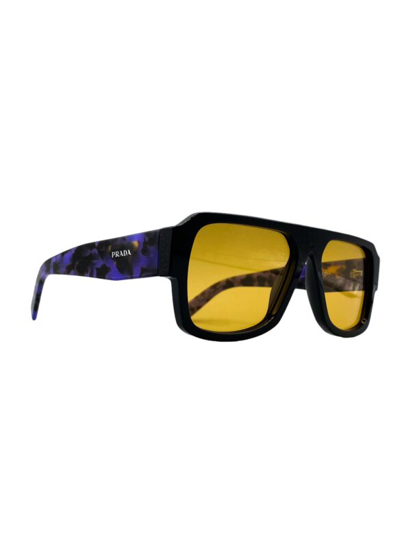 prada spr227 sunglasses purple frame tortoise yellow lenses4