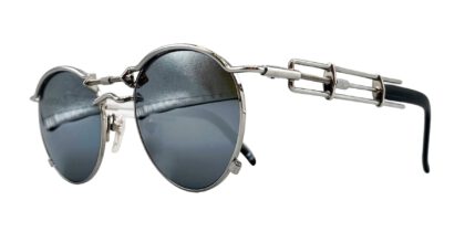 vintage jean paul gaultier sunglasses steampunk tortoise black grey 56 01742