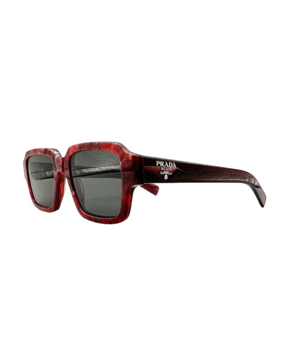 vintage prada sunglasses made in italy spr 02z red marble print exclusive eyewear4