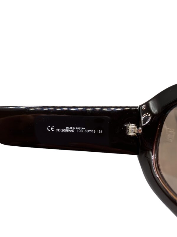 vintage christian dior sunglasses jon galliano brown 2006a made in austria0