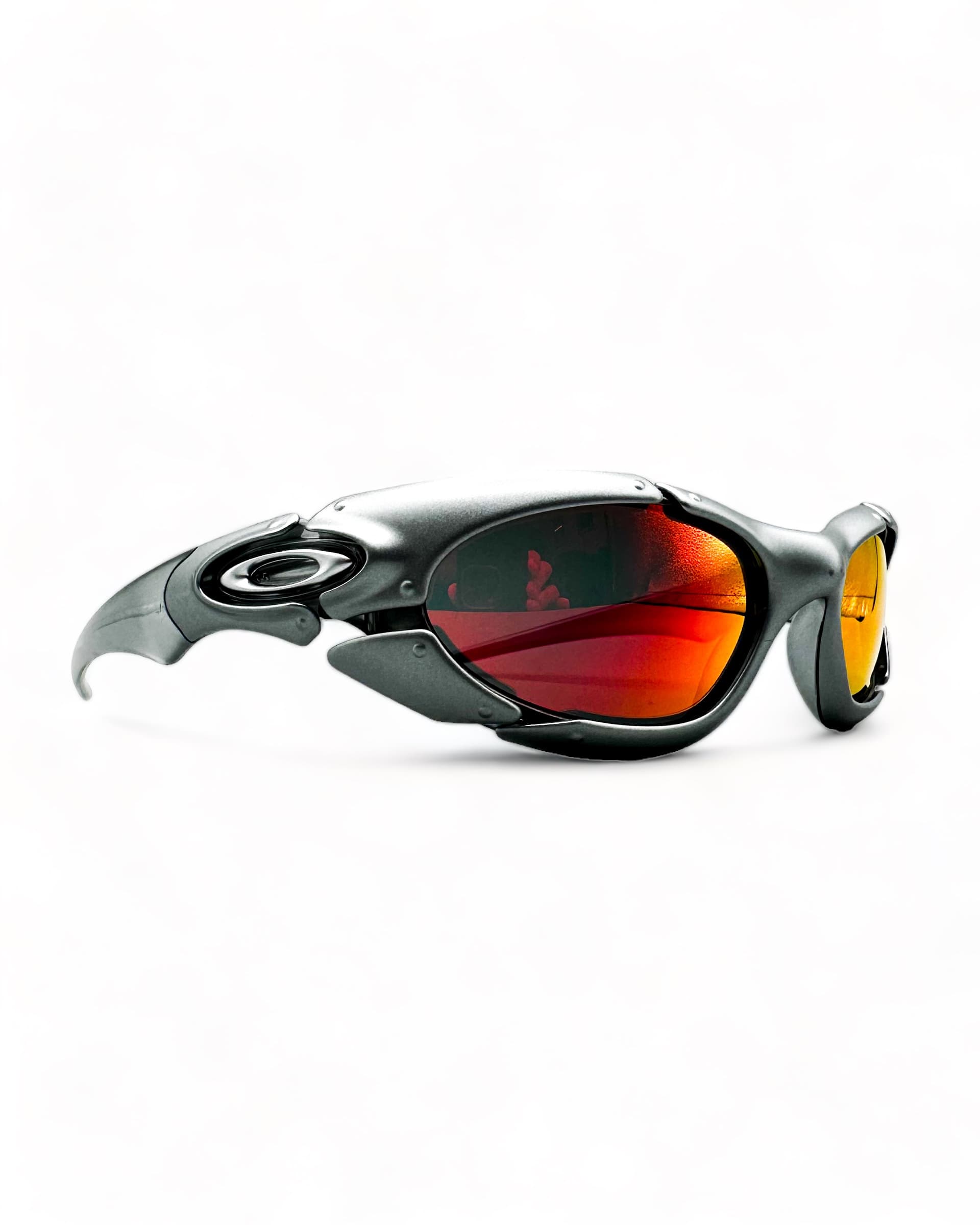 vintage oakley plate silver color made in usa thousands very rare collectors item eyewear2