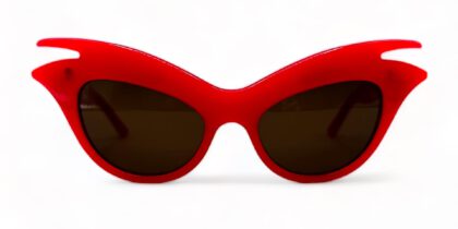 vintage christian dior miss dior chery sunglasses red color grey lenses2