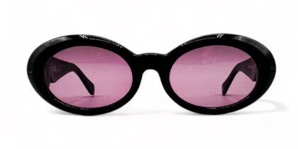 vintage gianni versace sunglasses black frame pink lenses mod.527 mod 527 nineties3