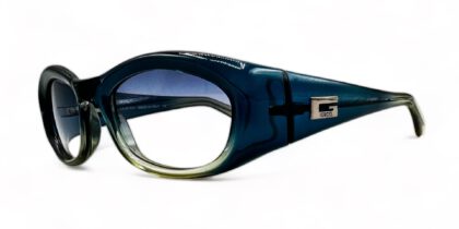 vintage gucci by tom ford sunglasses blue gradient frame blue lenses gg 2432 gg2432 nineties0