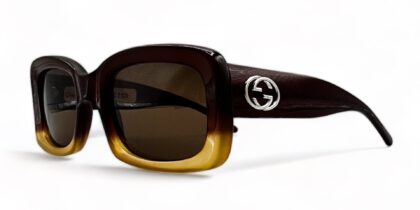vintage gucci by tom ford sunglasses brown gradient frame brown lenses gg 2407 gg2407 nineties2
