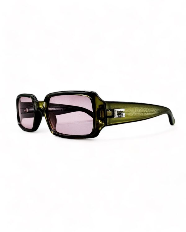 vintage gucci sunglasses nineties era tom ford gg 1176 green pink lenses4